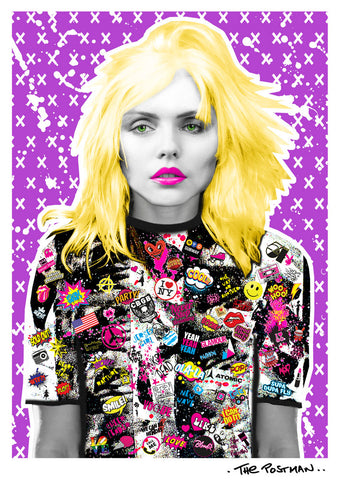 The Postman - Debbie Harry (A3 Hand-Finished Print)