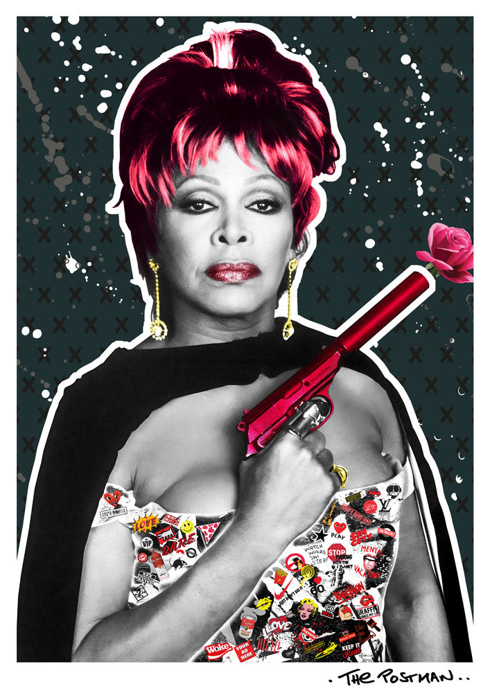 The Postman - Tina (A3 Hand-Finished Print)