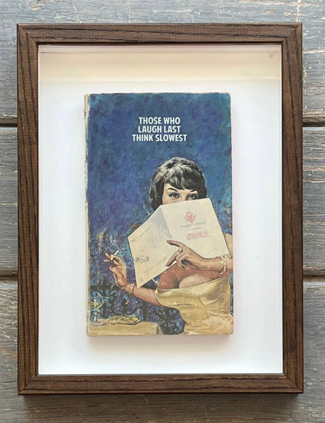 The Connor Brothers - Those Who Laugh Last Think Slowest (Original Vintage Book Painting)
