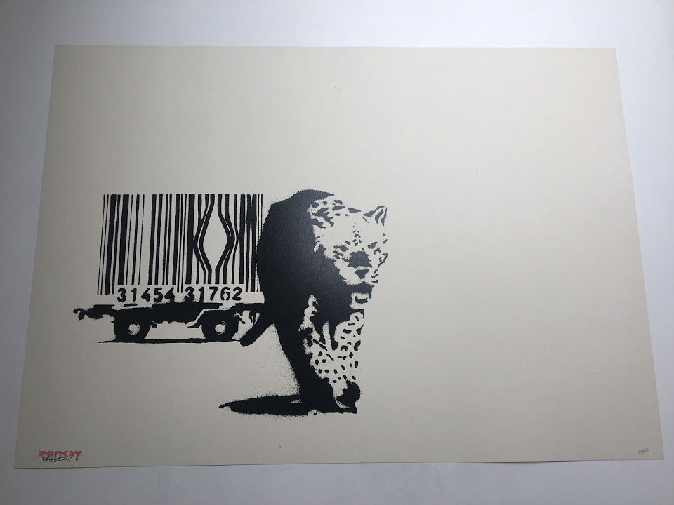 Banksy - Barcode (Signed)