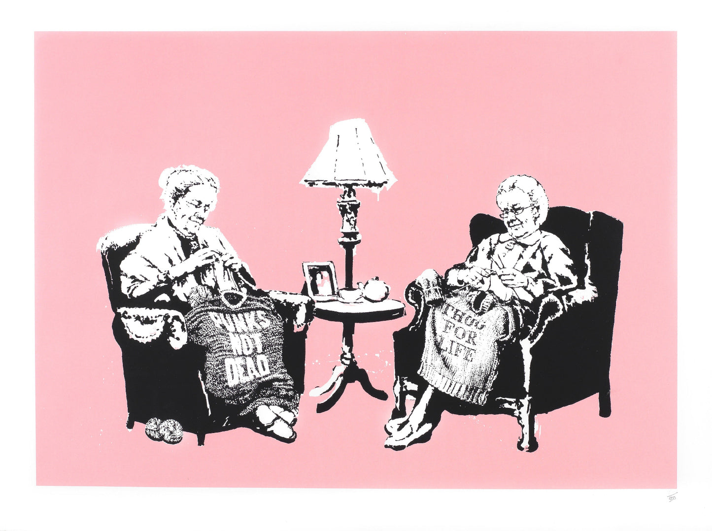 Banksy - Grannies (Unsigned)