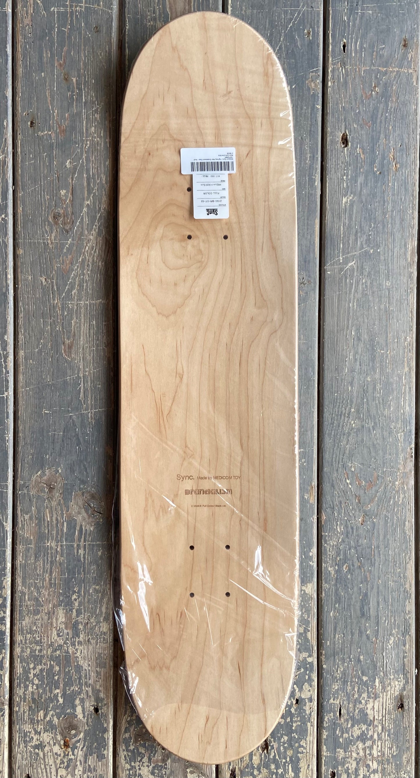 Brandalism Medicom Toy Sync X Banksy Highway Man Skateboard Deck