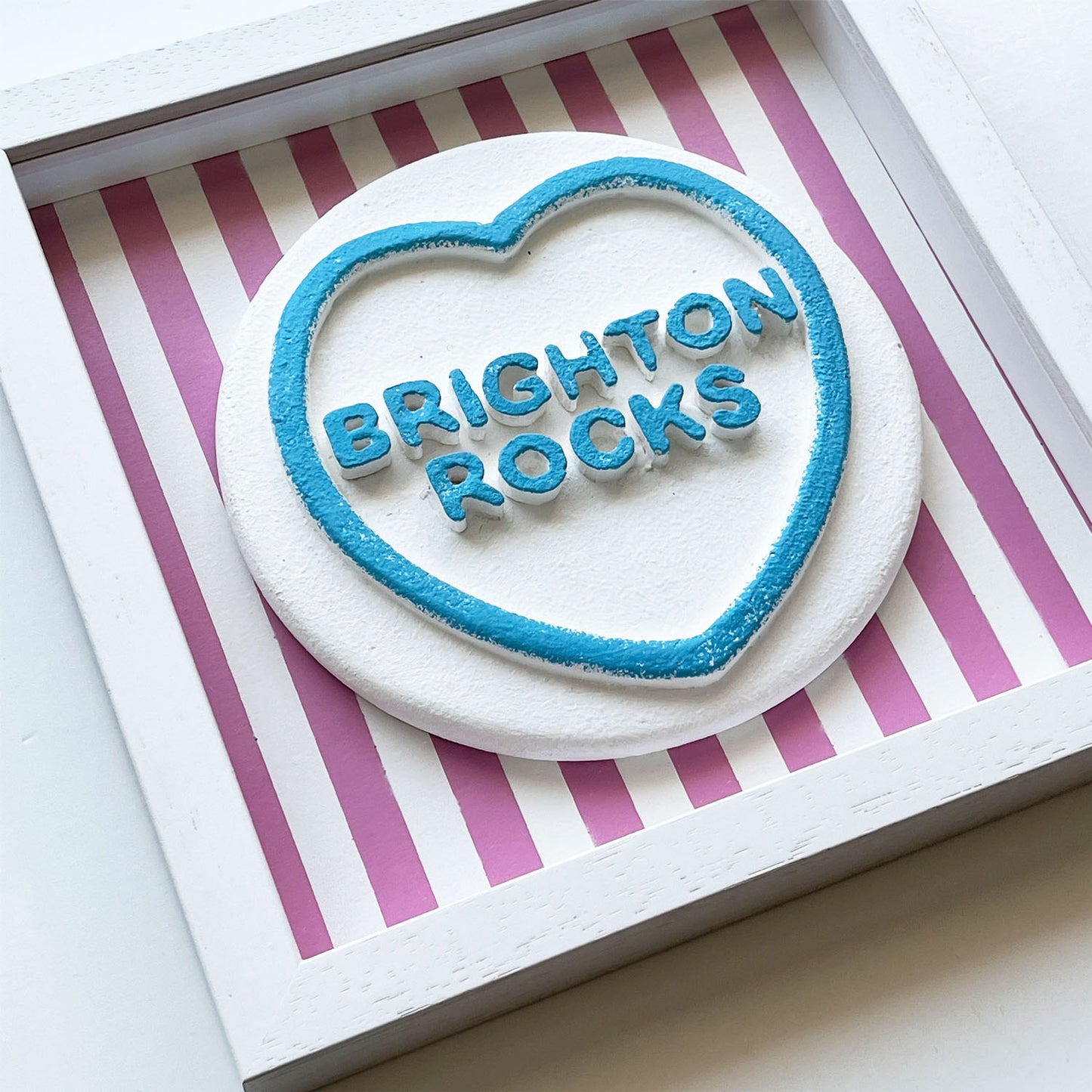 Brighton rocks love heart sweet