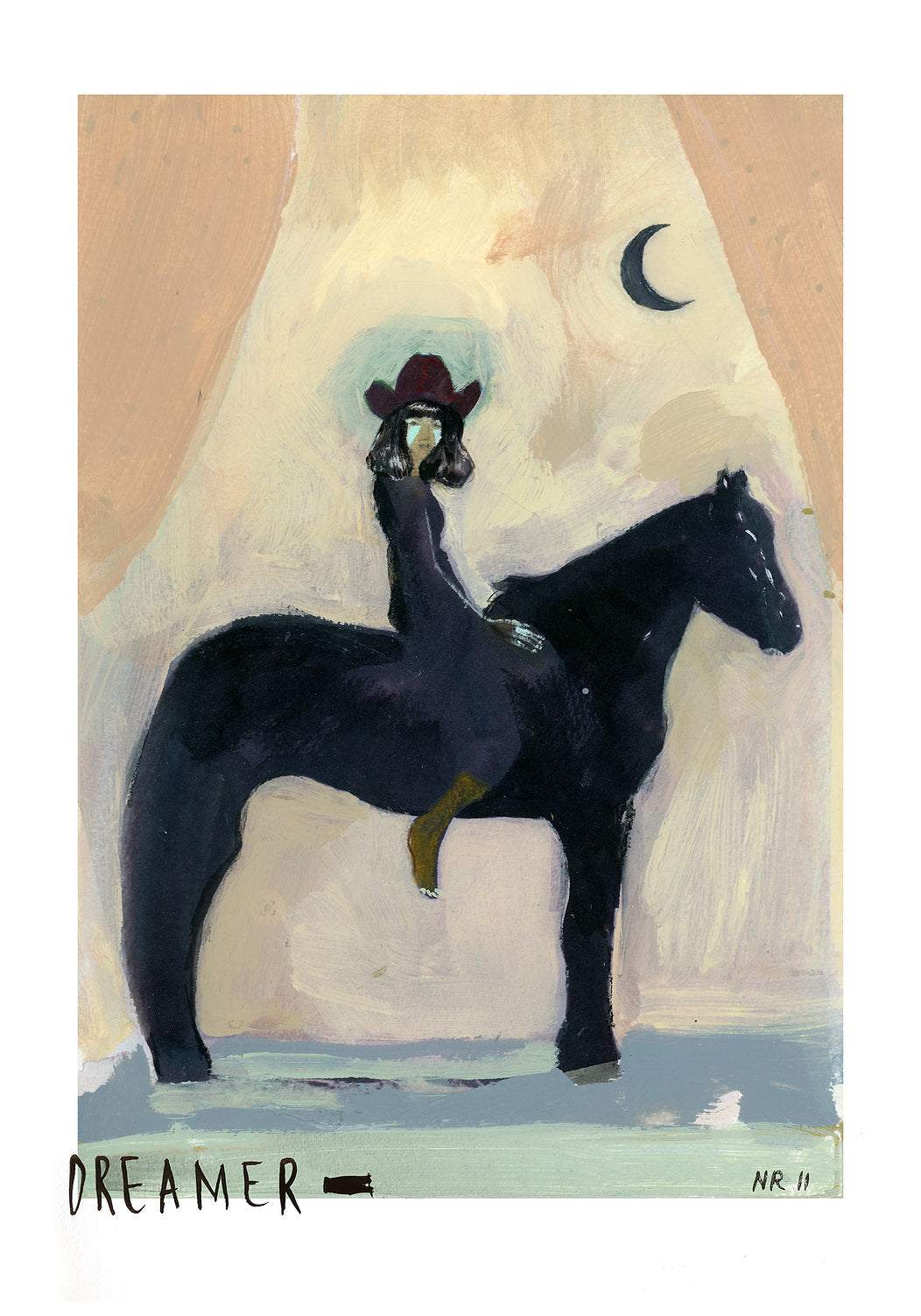 Marcelina Amelia - Dreamer II (Hand-Finished Print)