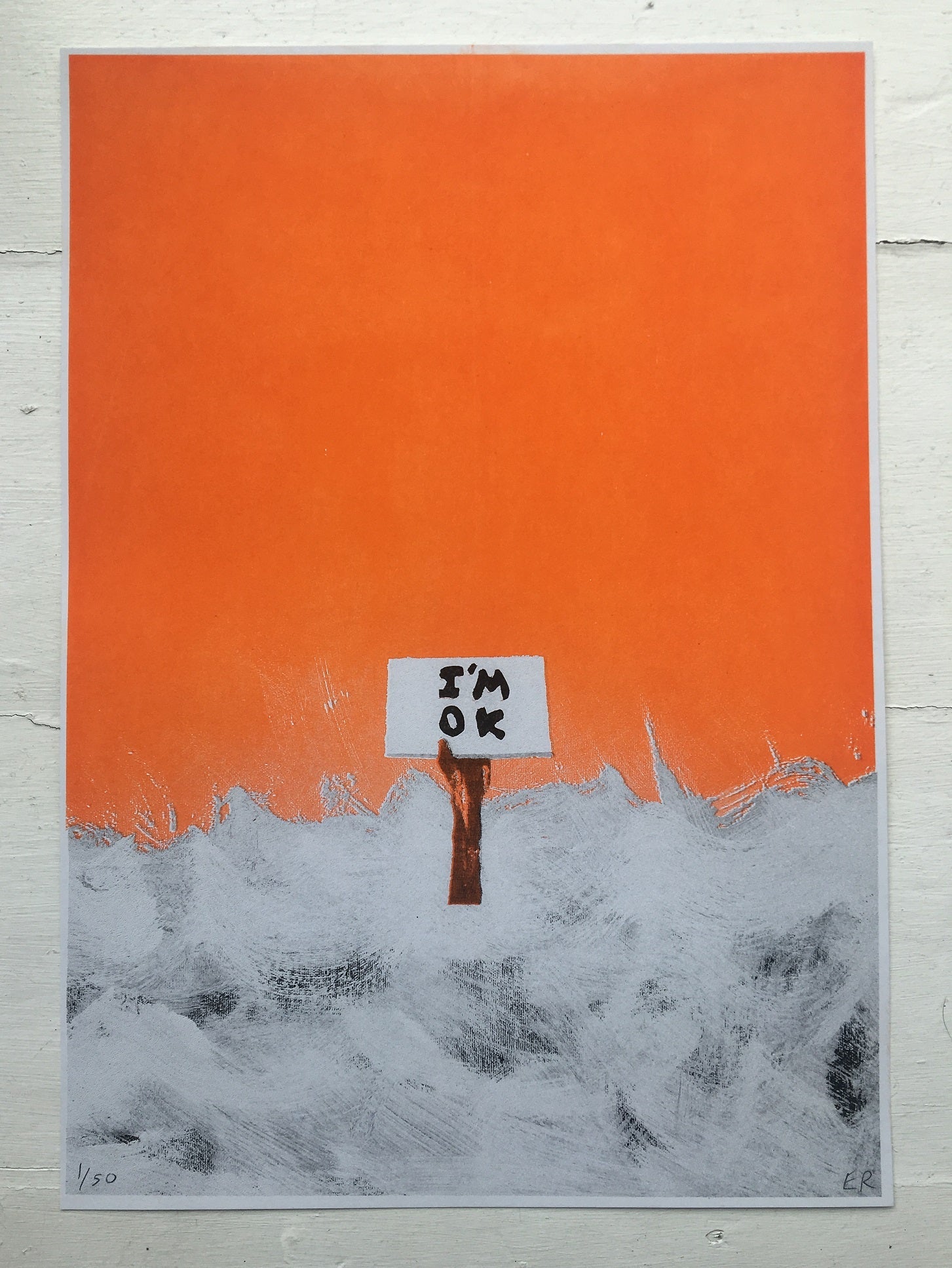 Euan Roberts - I'm OK (Orange Risograph)