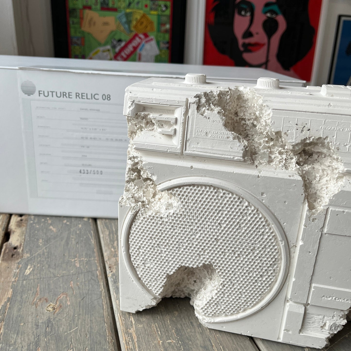 Daniel Arsham - Future Relic 08: Radio