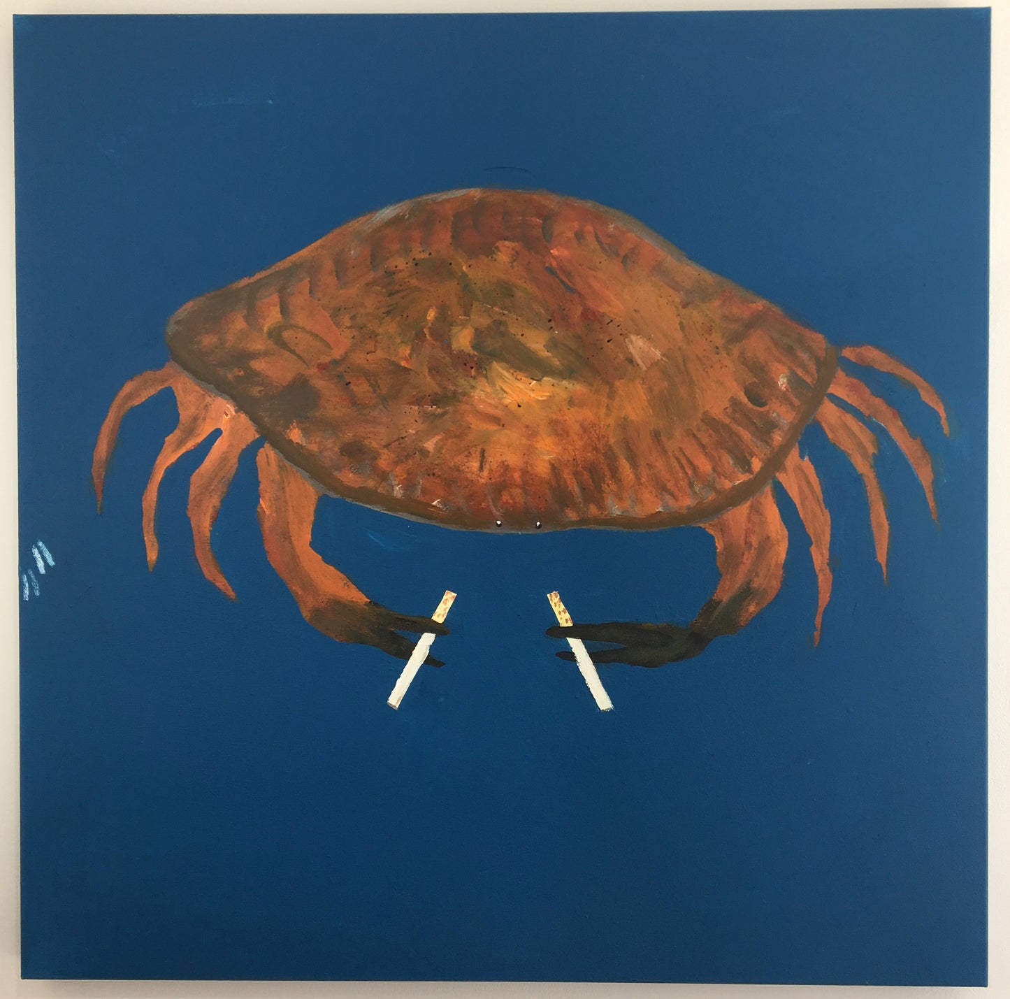 Euan Roberts - Geezers Need Excitement - Original Signed Canvas Painting