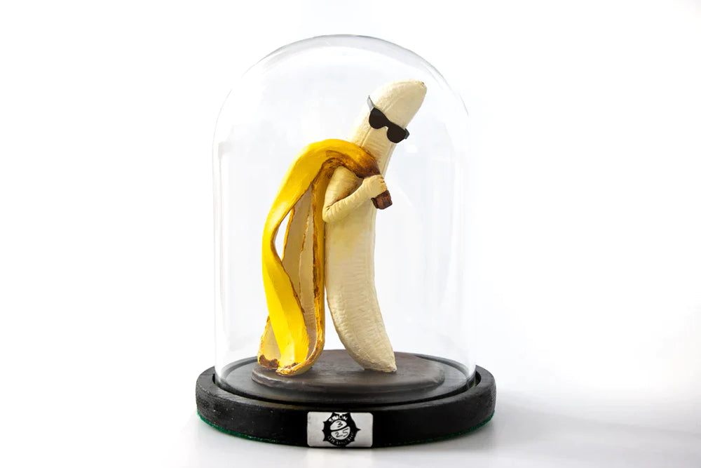 Simon Shepherd - Gimme Some Skin - Hand-Painted Ceramic Sculpture