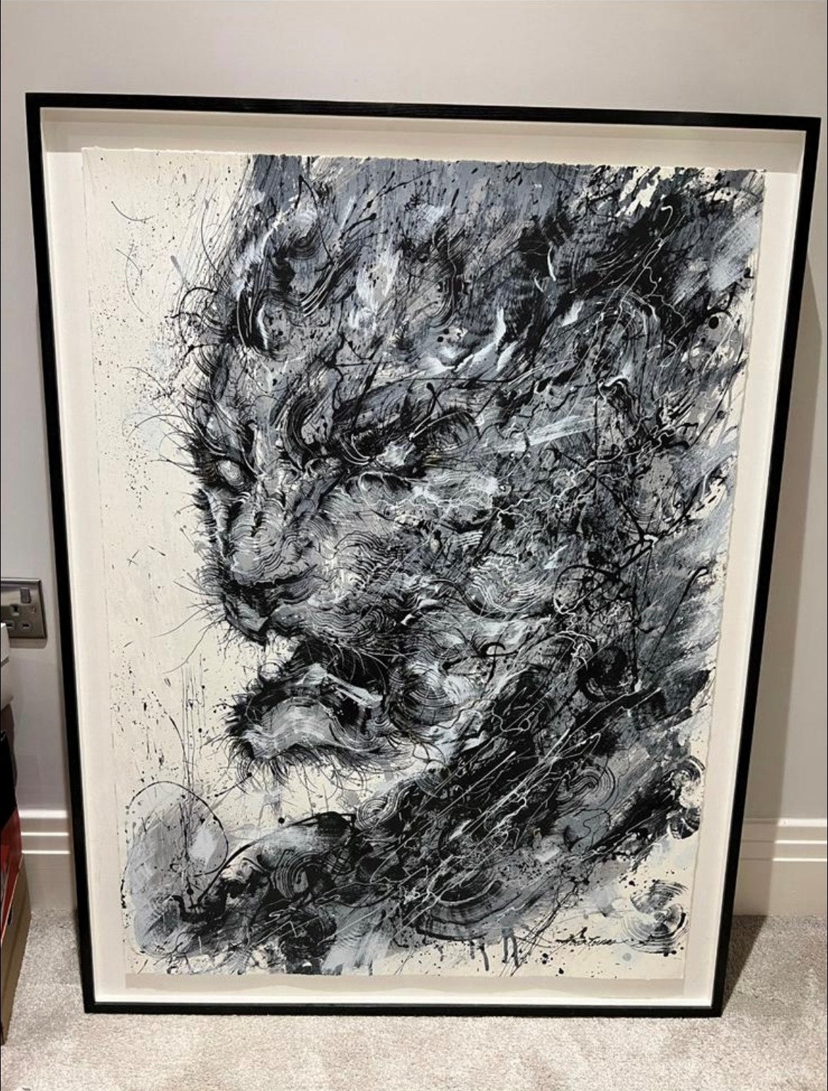 Hua Tunan - Way of The Tiger《虎之道》(Framed)