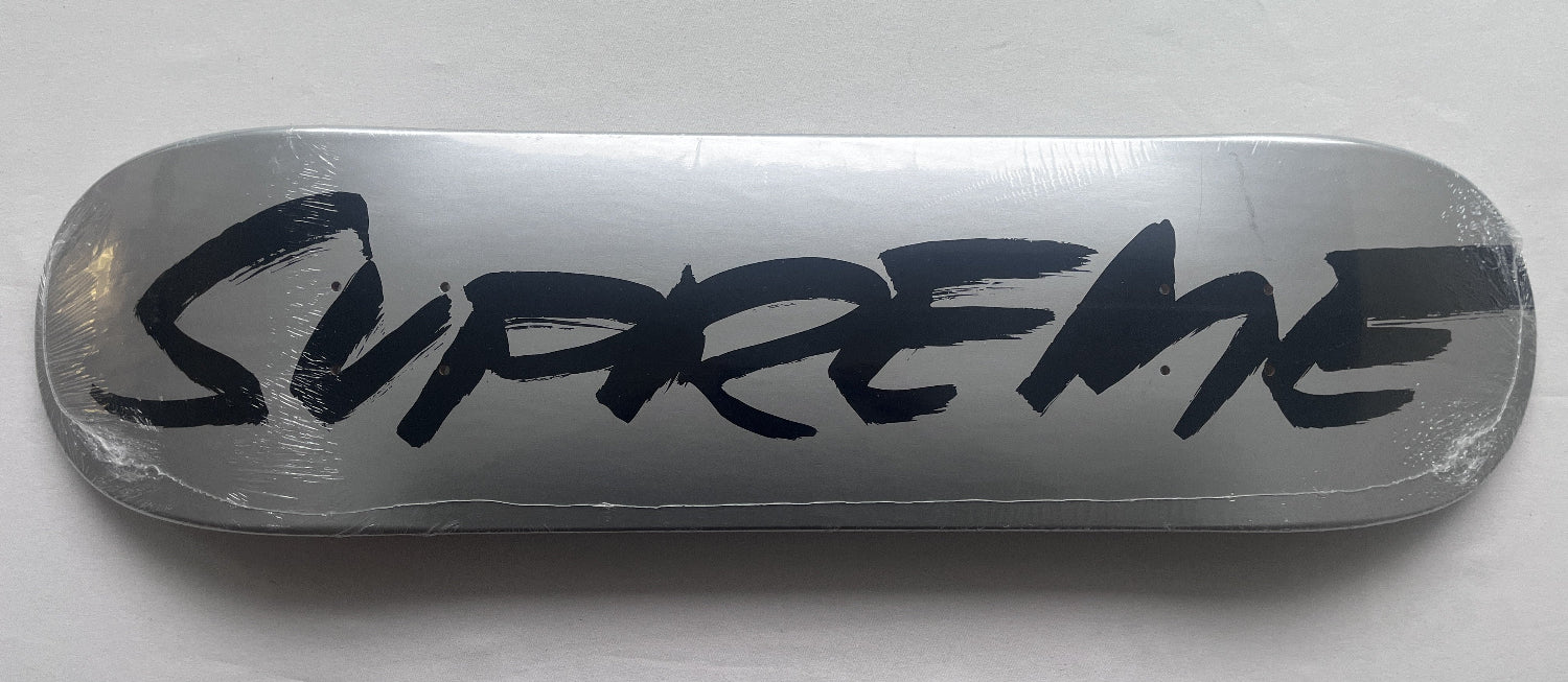 Futura x Supreme - Skate Deck (Silver) – Prescription Art