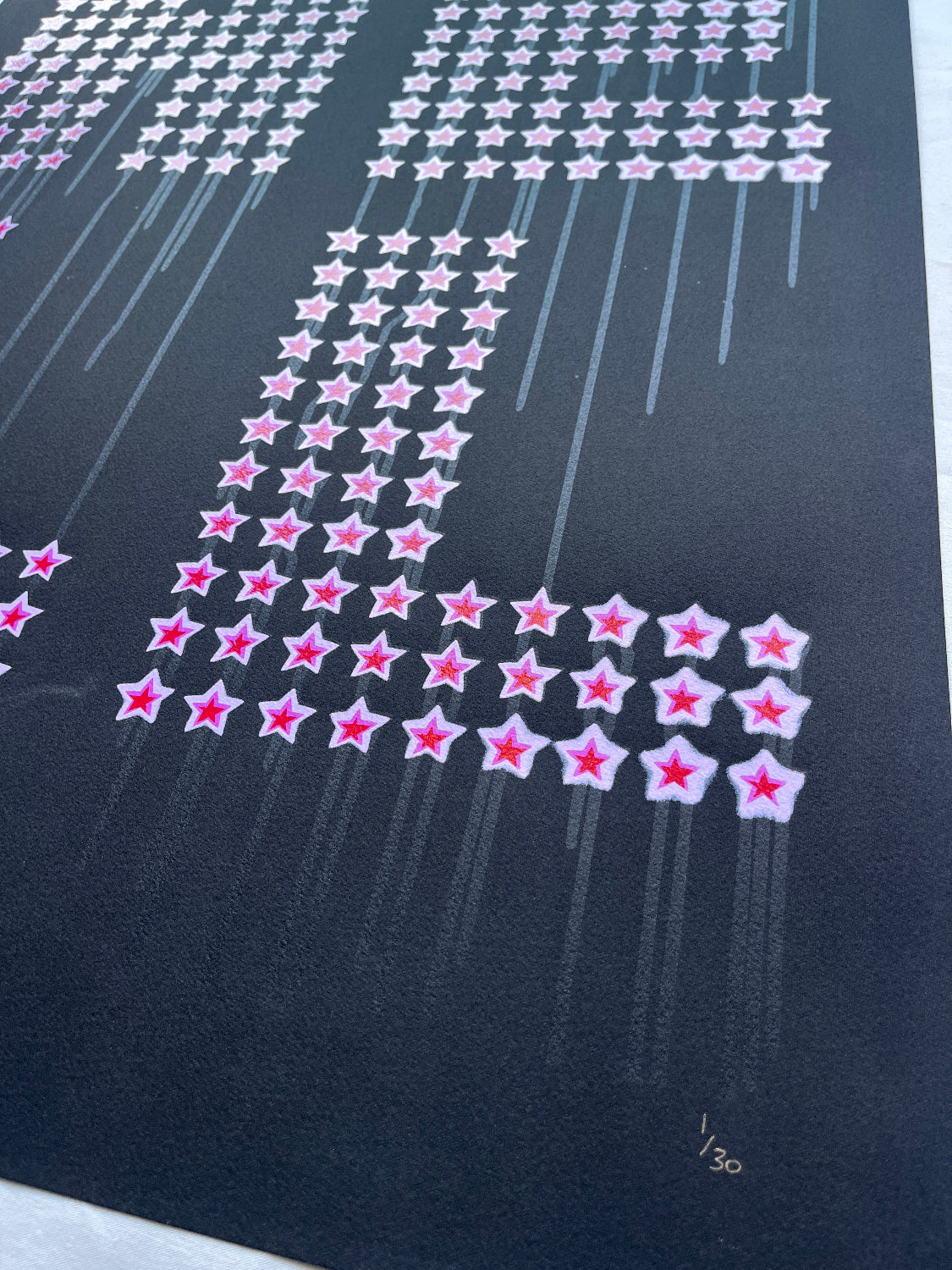 Ben Eine - Hell (Pink)