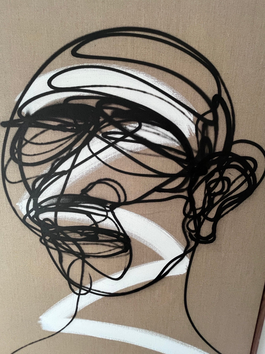 Adam Neate - Portrait 31 (Large Original Canvas)