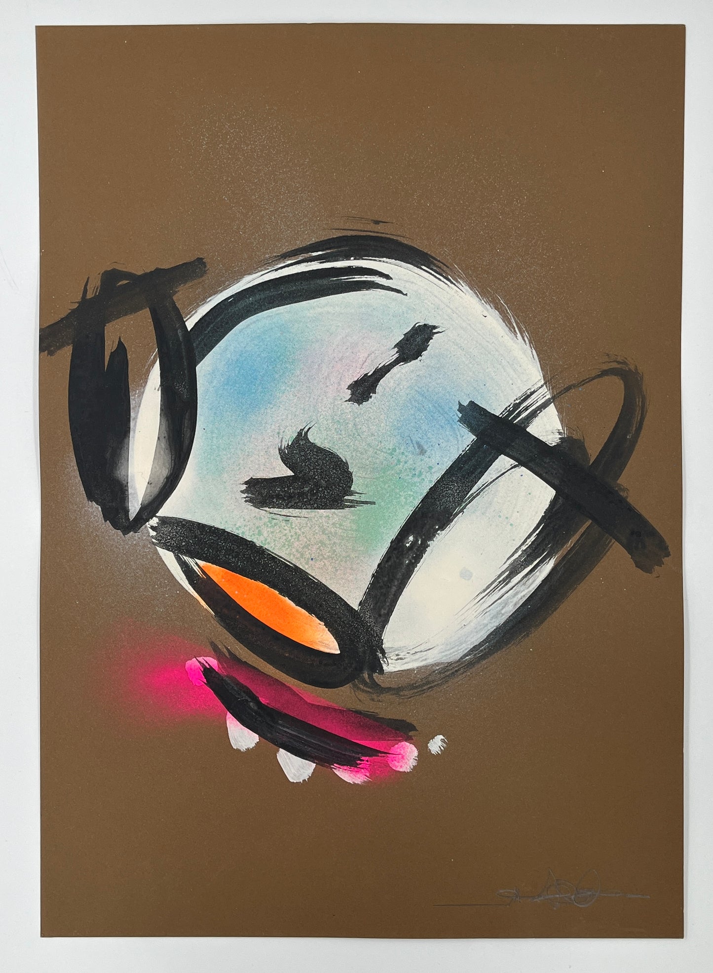 Stevie Unknown - Mini Headz 4 (Original Painting)