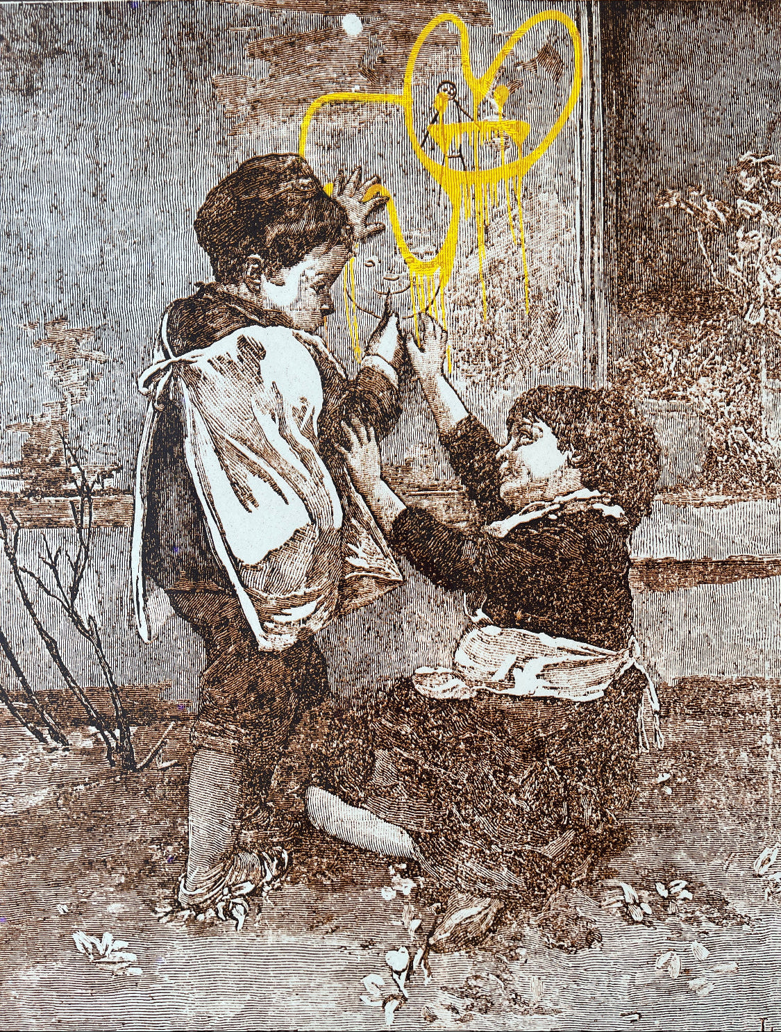 Pure Evil - Tagger Scum (Framed)