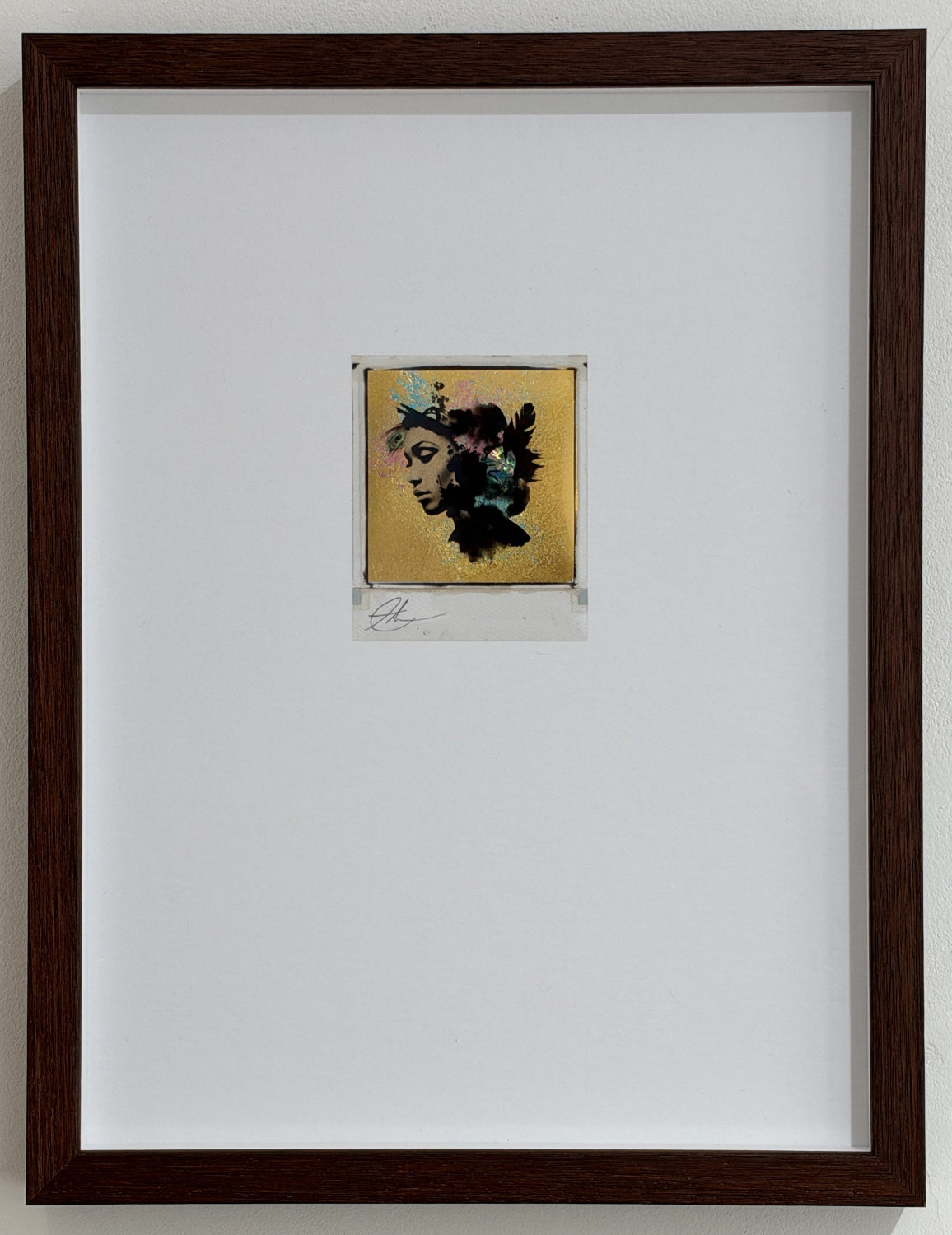 Andrew Millar - After Glow (Multi-Gilded with Mother Of Pearl) (Framed Polaroid)