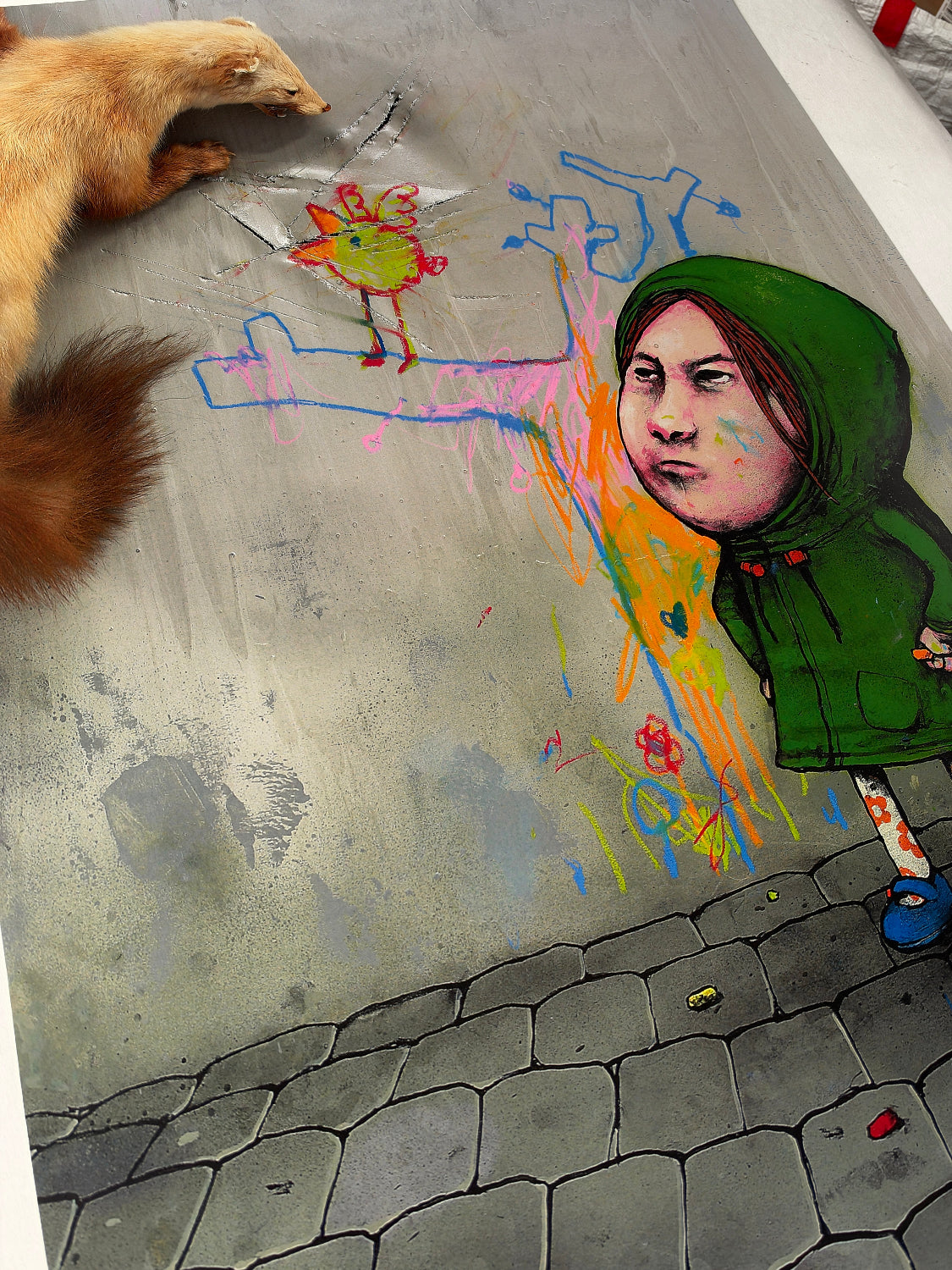 Dran - La Fillette et la Belette (The Young Girl and the Weasel)