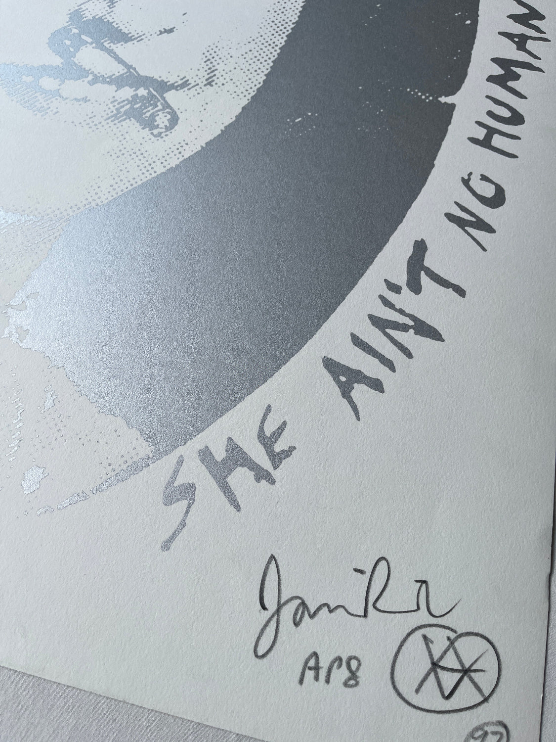 Jamie Reid - God Save The Queen (Silver & White)