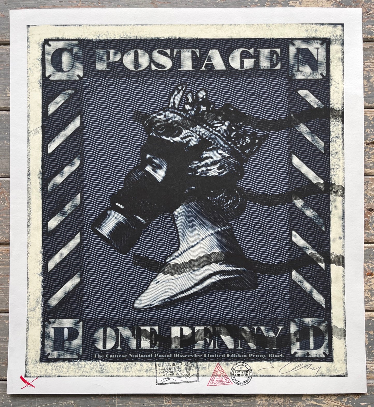 Jimmy Cauty - One Penny Queen (Large Format Edition)