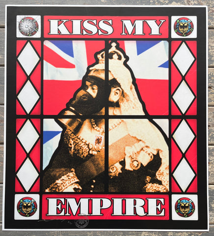 James Cauty / Jimmy Cauty - Kiss My Window Queen Victoria
