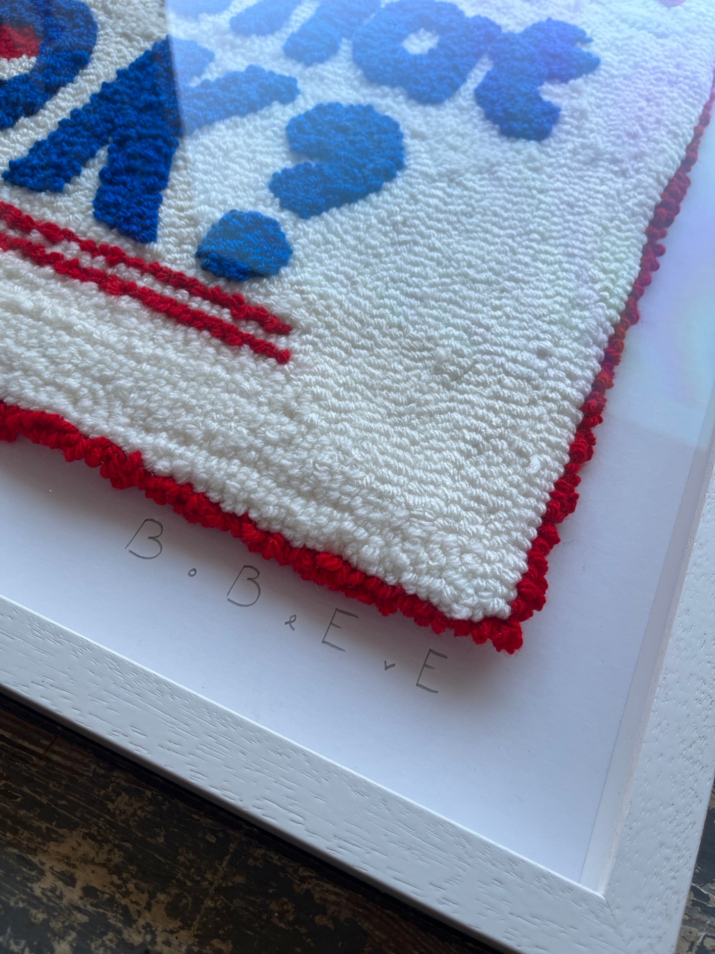 Bob & Eve - Pepsi (Original Framed Textile)