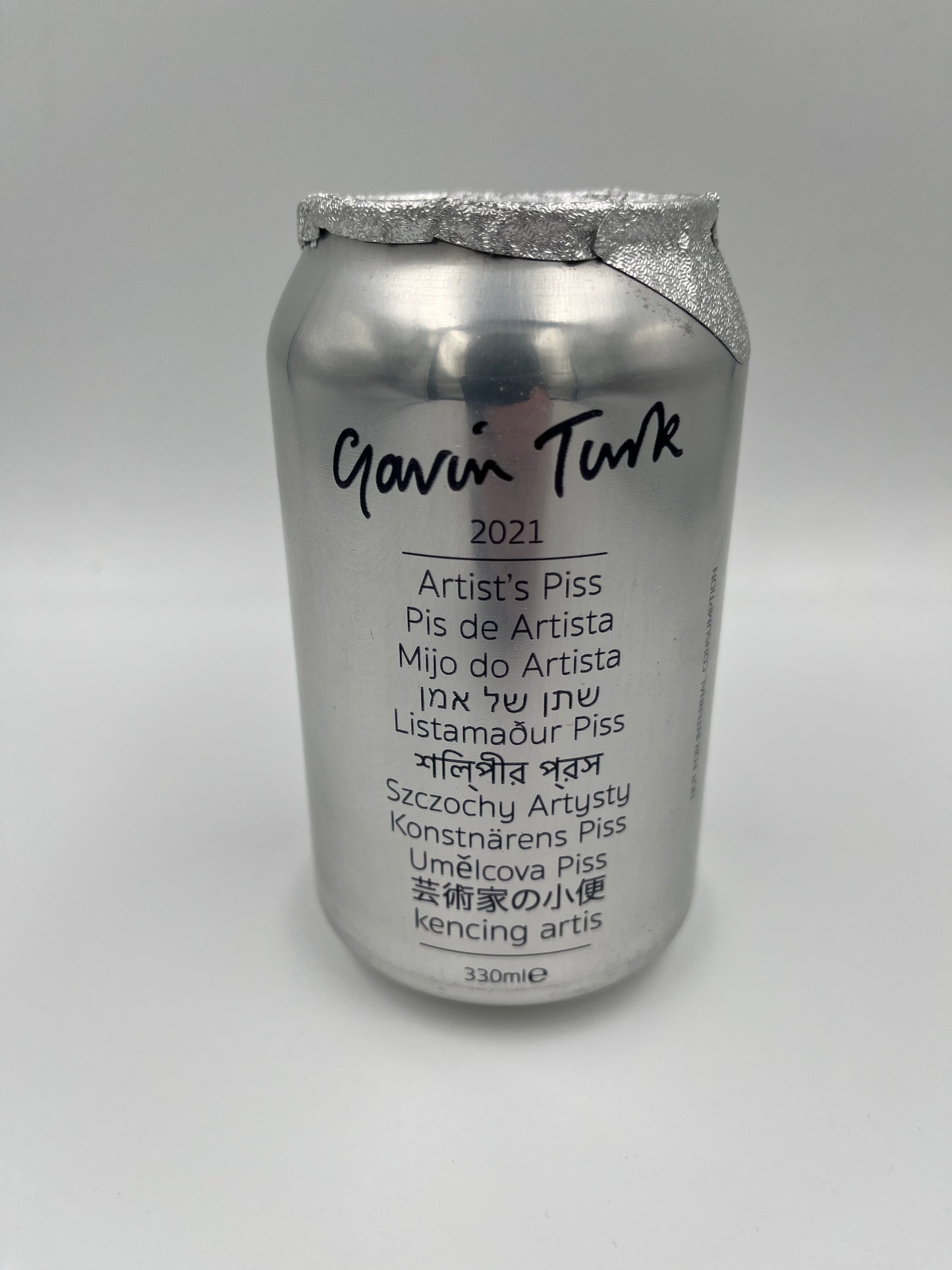Gavin Turk - Piscio d’Artista (Artist's Piss)