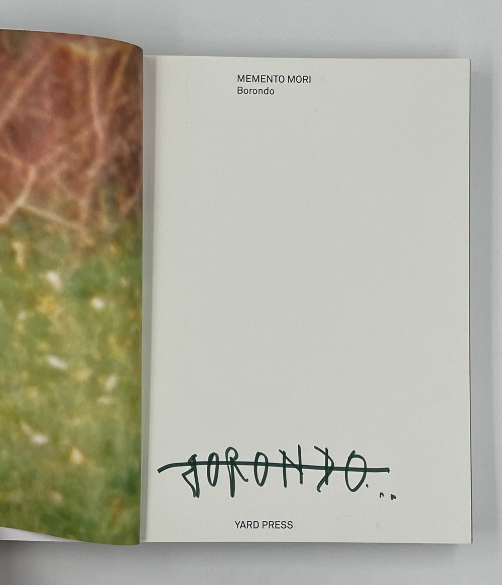 Borondo - Memento Mori (Signed Book)