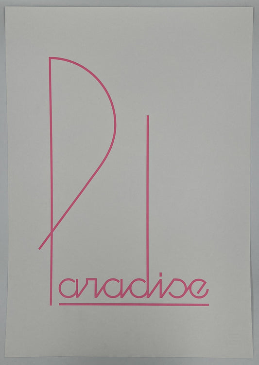 Gary Stranger - Paradise (Woodcut)