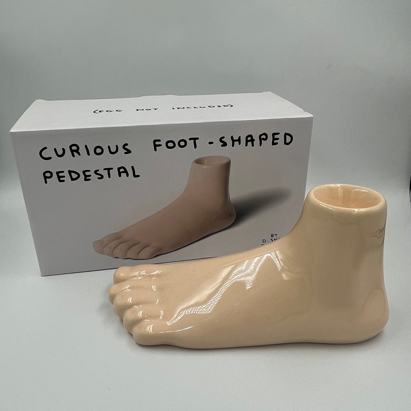 David Shrigley - Curious Foot-Shaped Pedestal