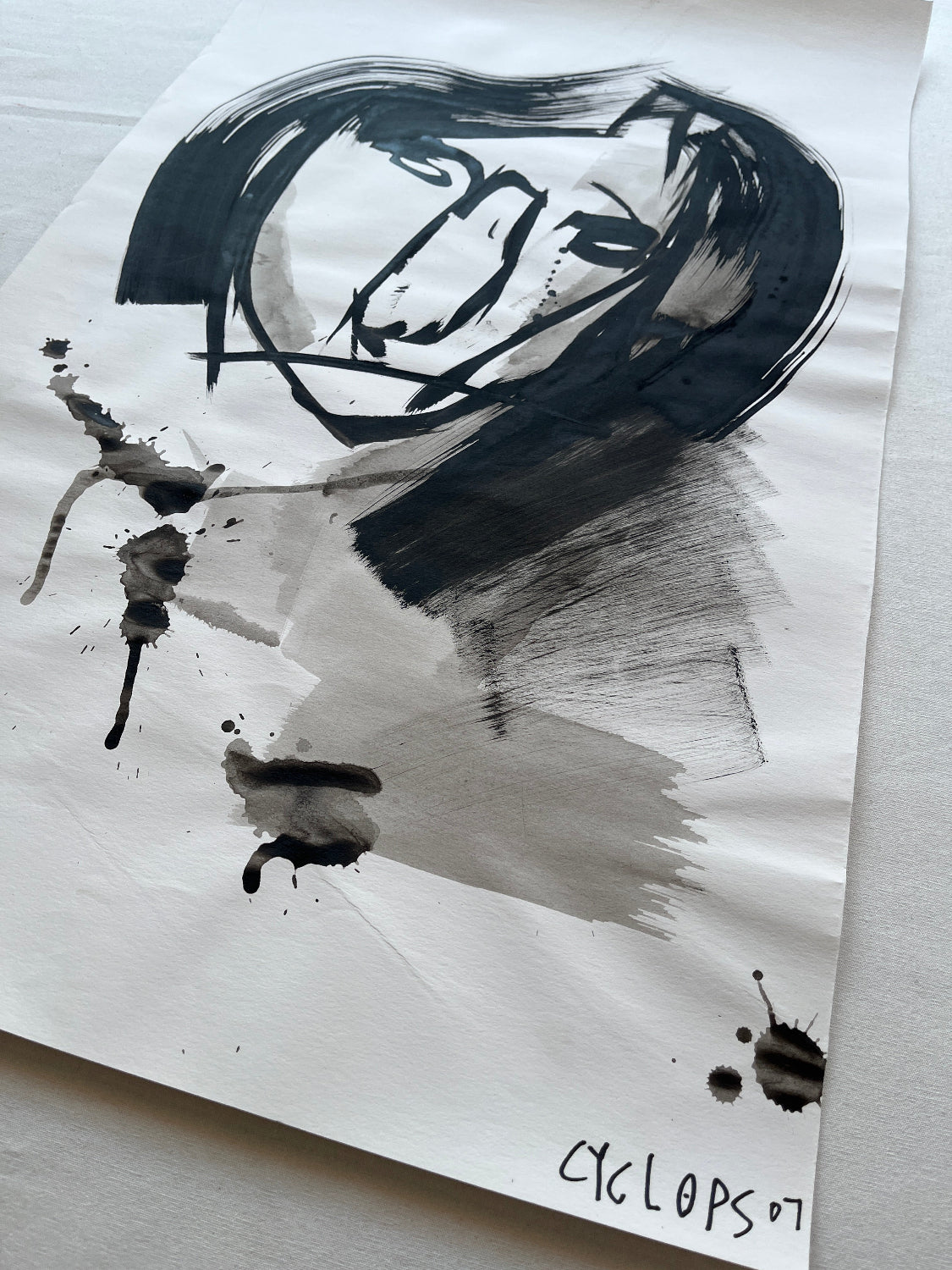 Cyclops (Lucas Price) - Untitled Original Painting