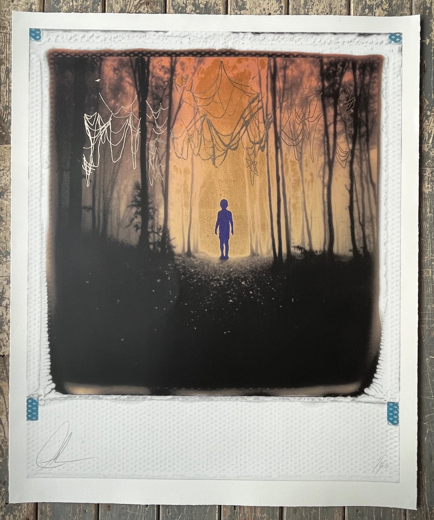 Andrew Millar - The Way Through (Hand-Finished Gilded Screenprint)