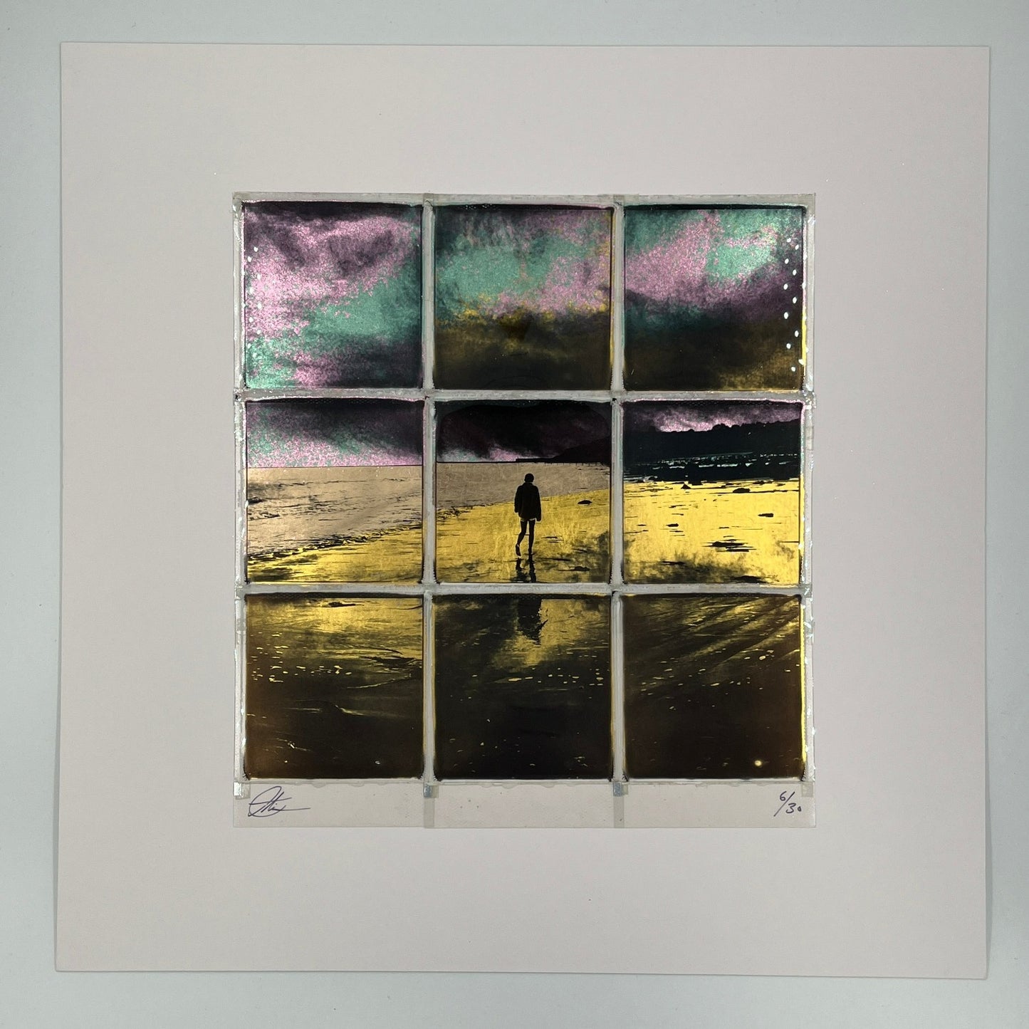 Andrew Millar - Golden Path (Framed Composite Polaroids)