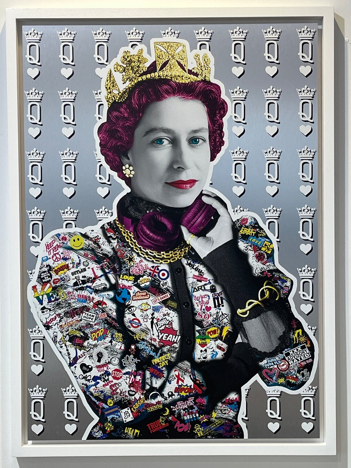 The Postman - The Queen (A2 / A1 Framed Aluminium Edition)