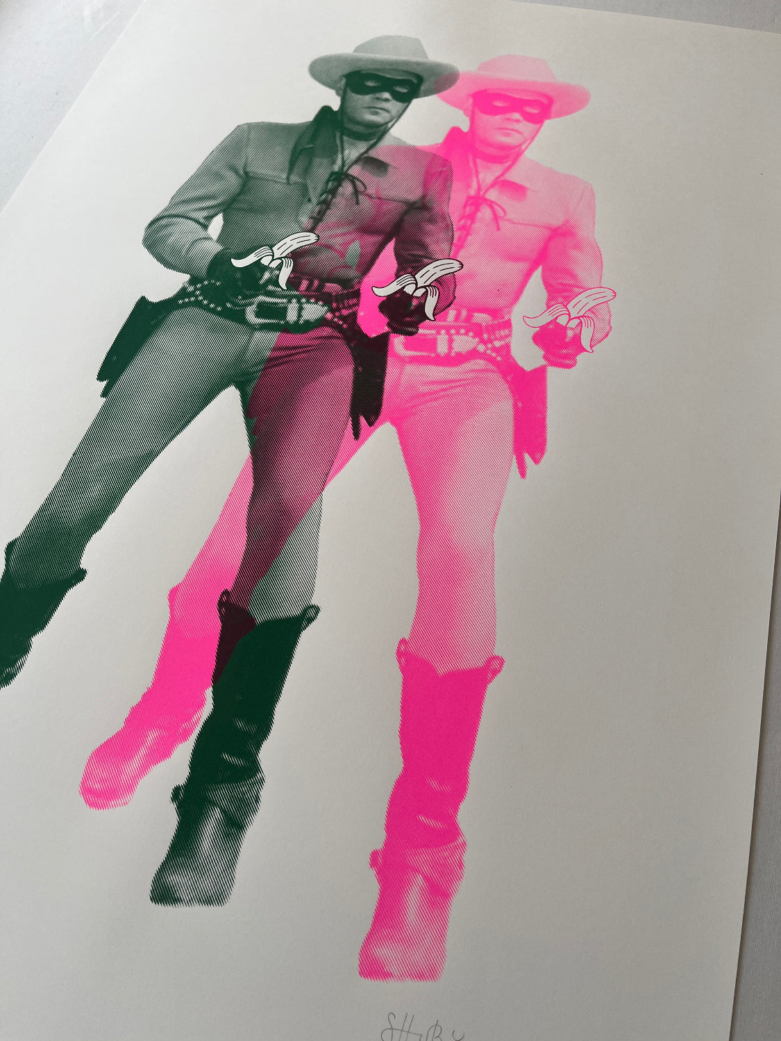 Shuby - Lone Ranger (Green & PInk)