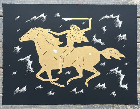 Cleon Peterson - Sirens Of The Night (Gold)