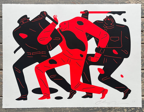 Cleon Peterson - The Disappeared (White)