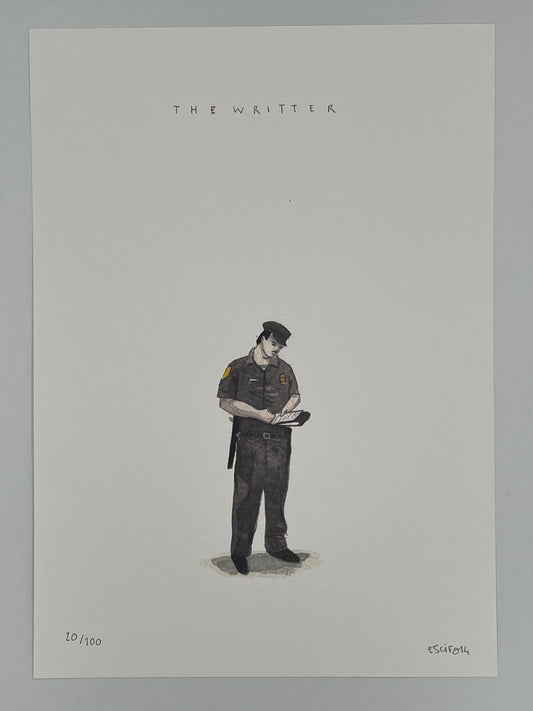 Escif - The Writer