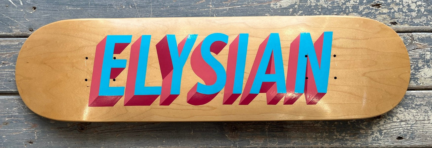 Gary Stranger - Elysian (Original Painting on Skate Deck)