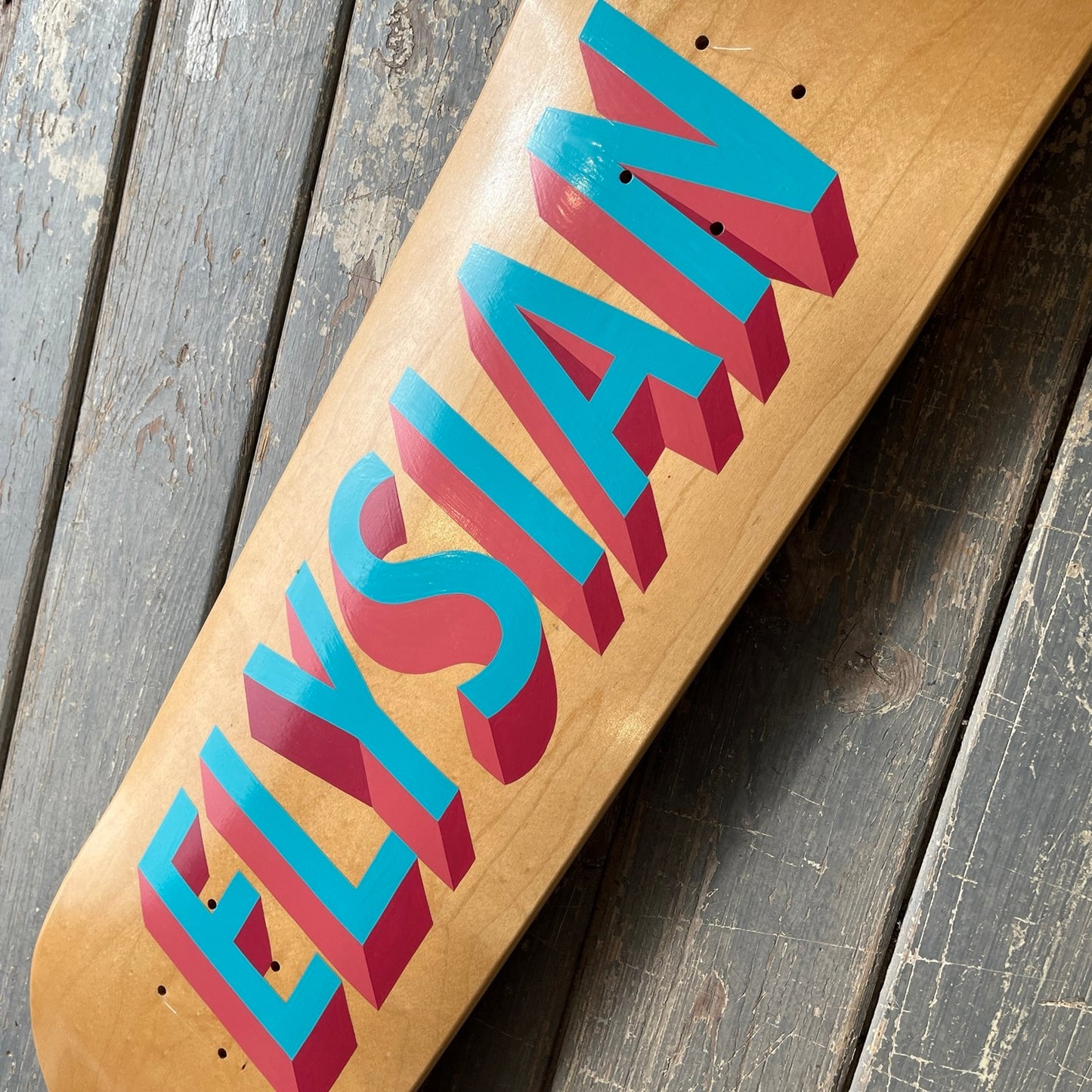 Gary Stranger - Elysian (Original Painting on Skate Deck)