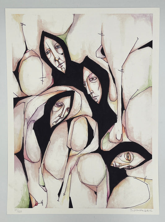 Damon Ginandes - Untitled (Signed Print)