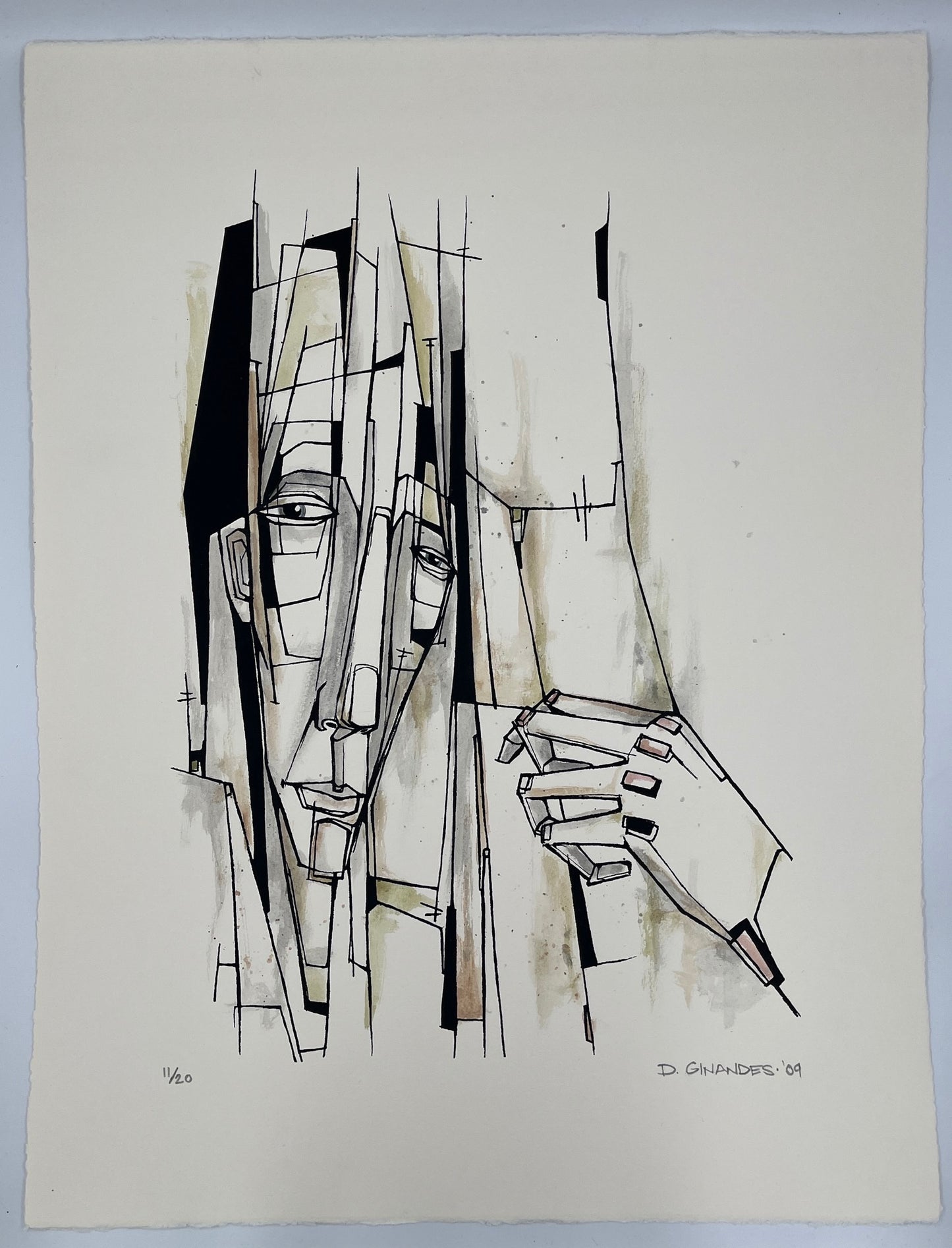 Damon Ginandes - Loryk Signed Screenprint