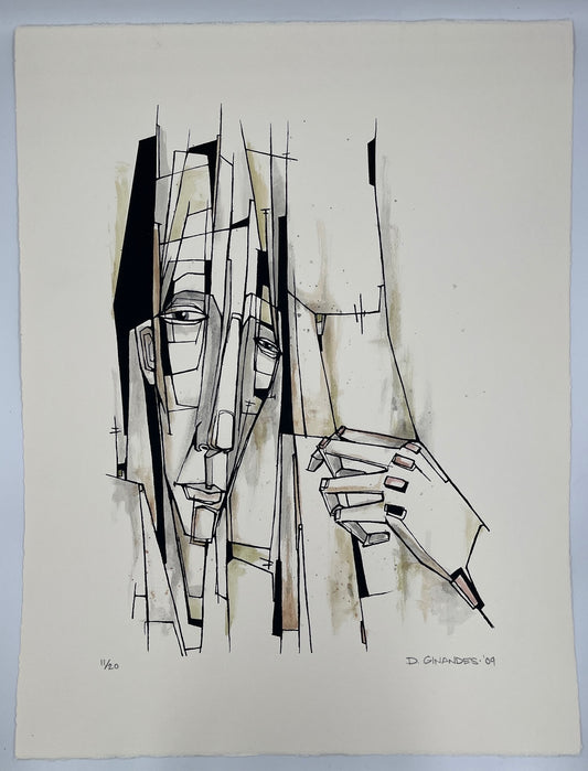 Damon Ginandes - Loryk Signed Screenprint