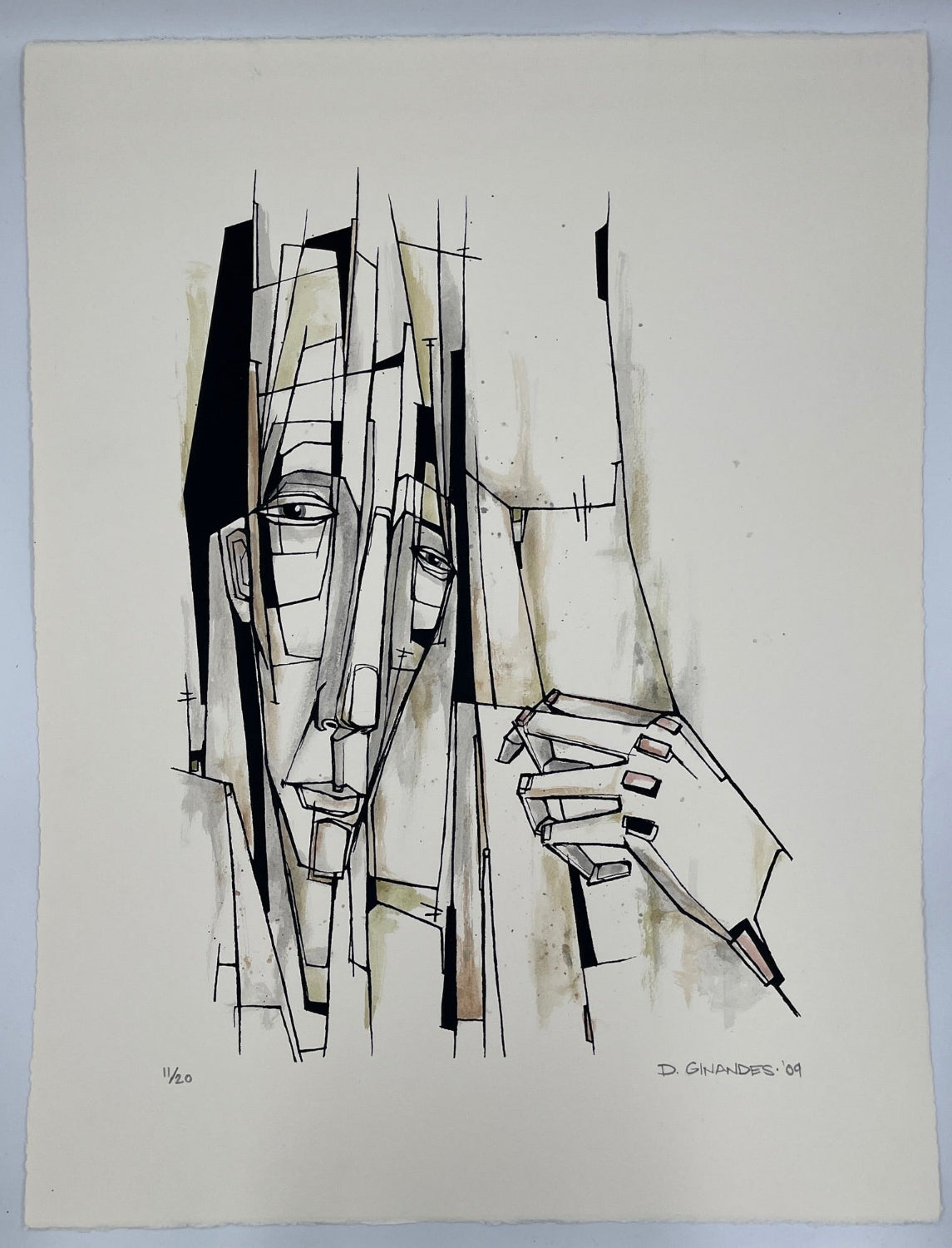 Damon Ginandes - Loryk Signed Screenprint
