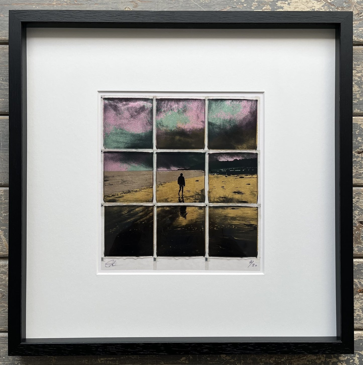 Andrew Millar - Golden Path (Framed Composite Polaroids)