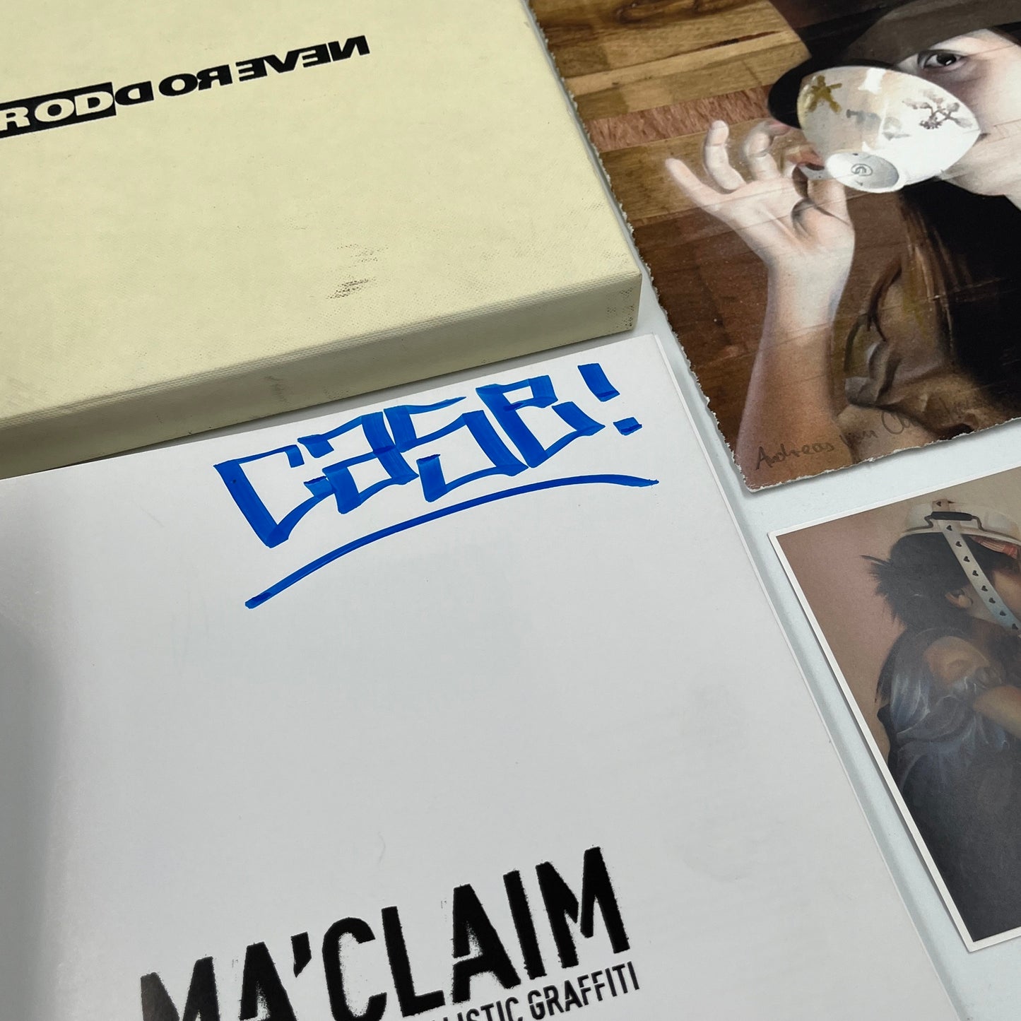 Case Ma'claim / Andreas von Chrzanowski - Never Odd Or Even (Box Set With Signed Print & Book)
