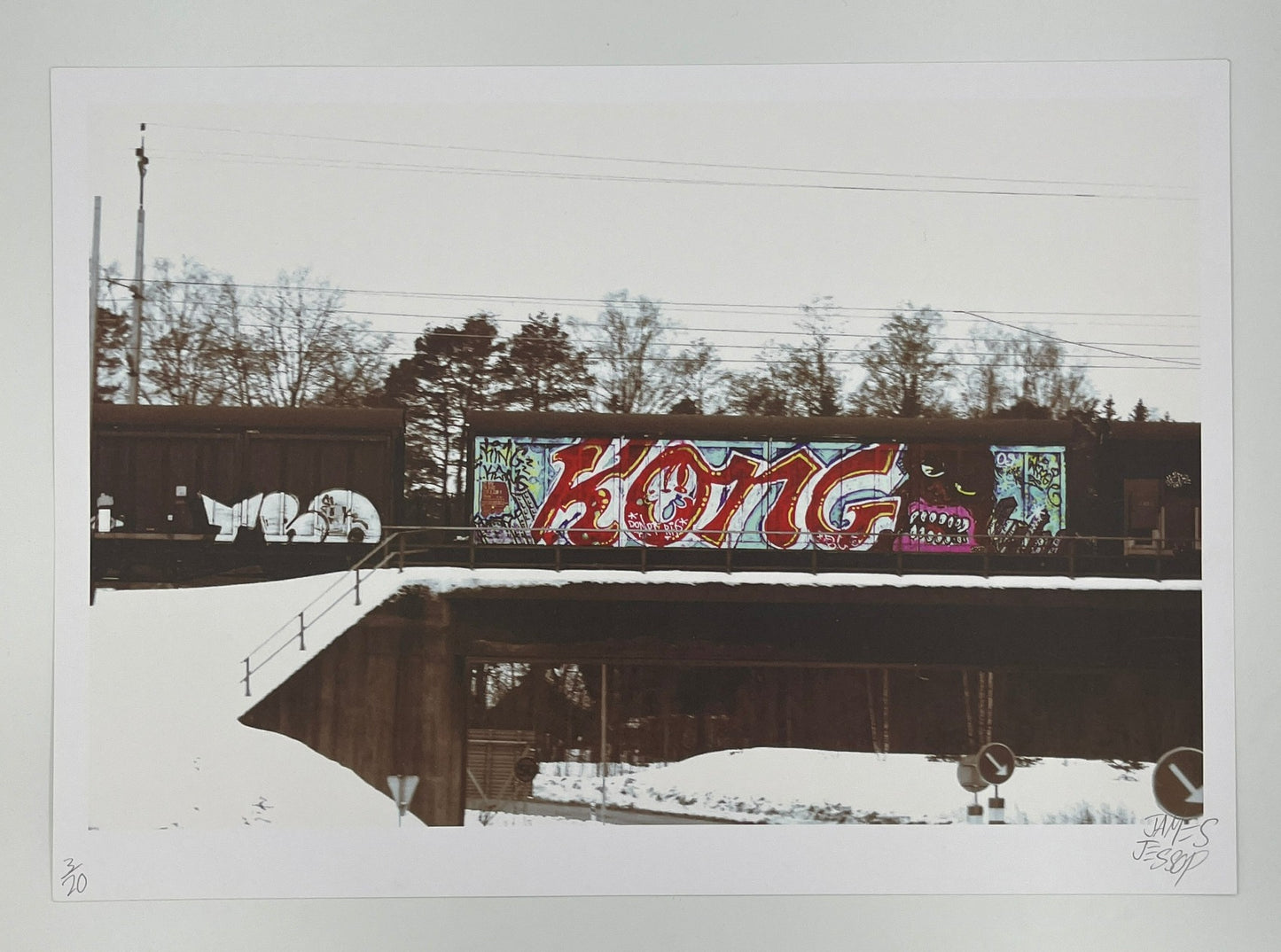 James Jessop - Kong Screenprint