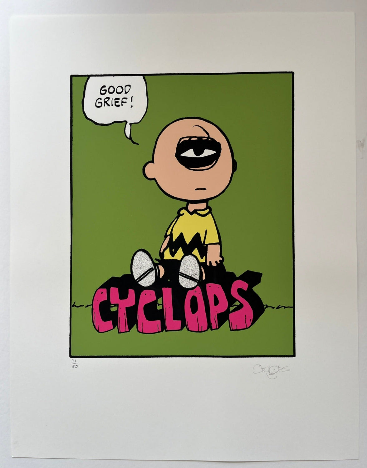 Cyclops - Charlie Brown (Good Grief) (Green)