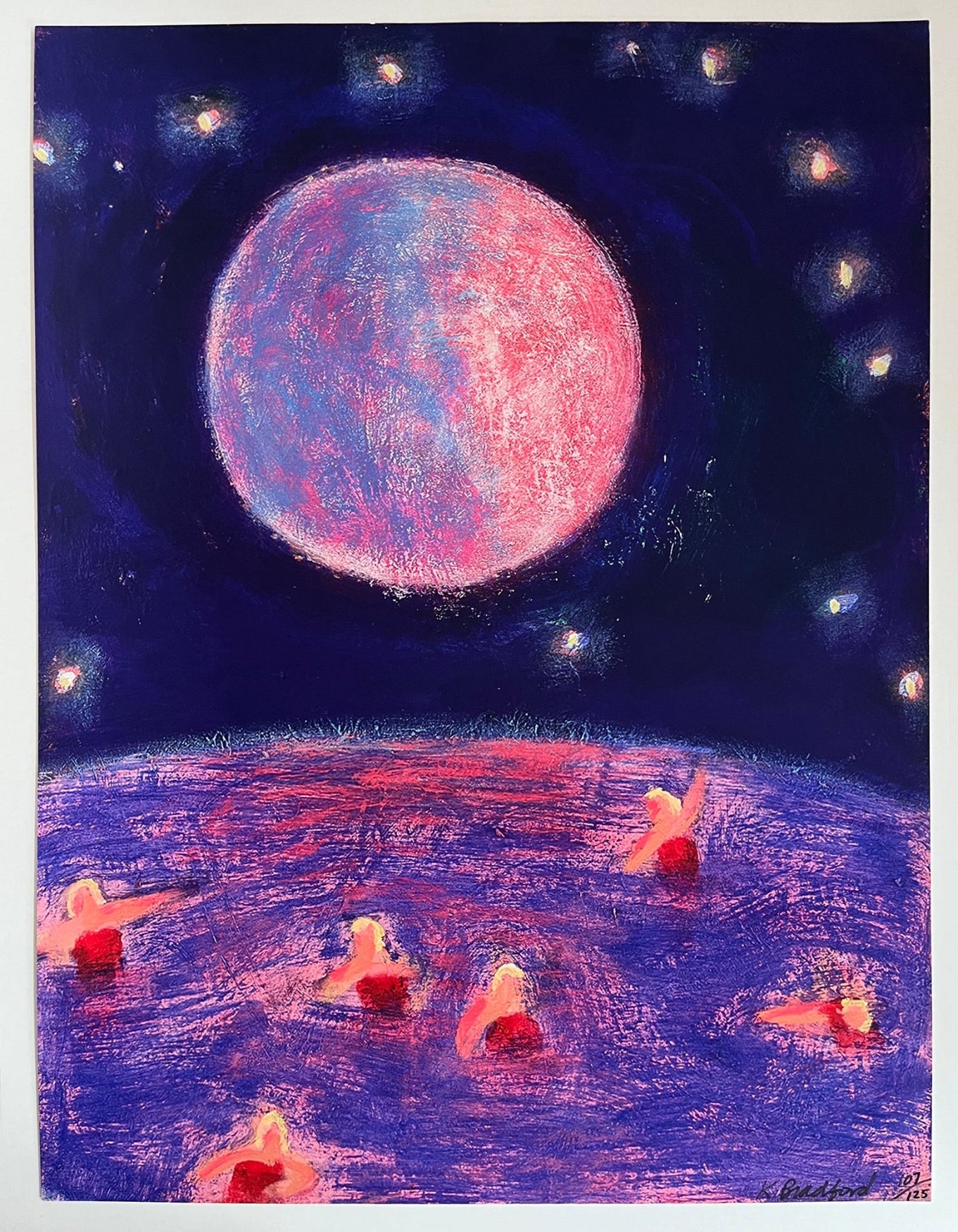 Katherine Bradford - Swim Team Outerspace