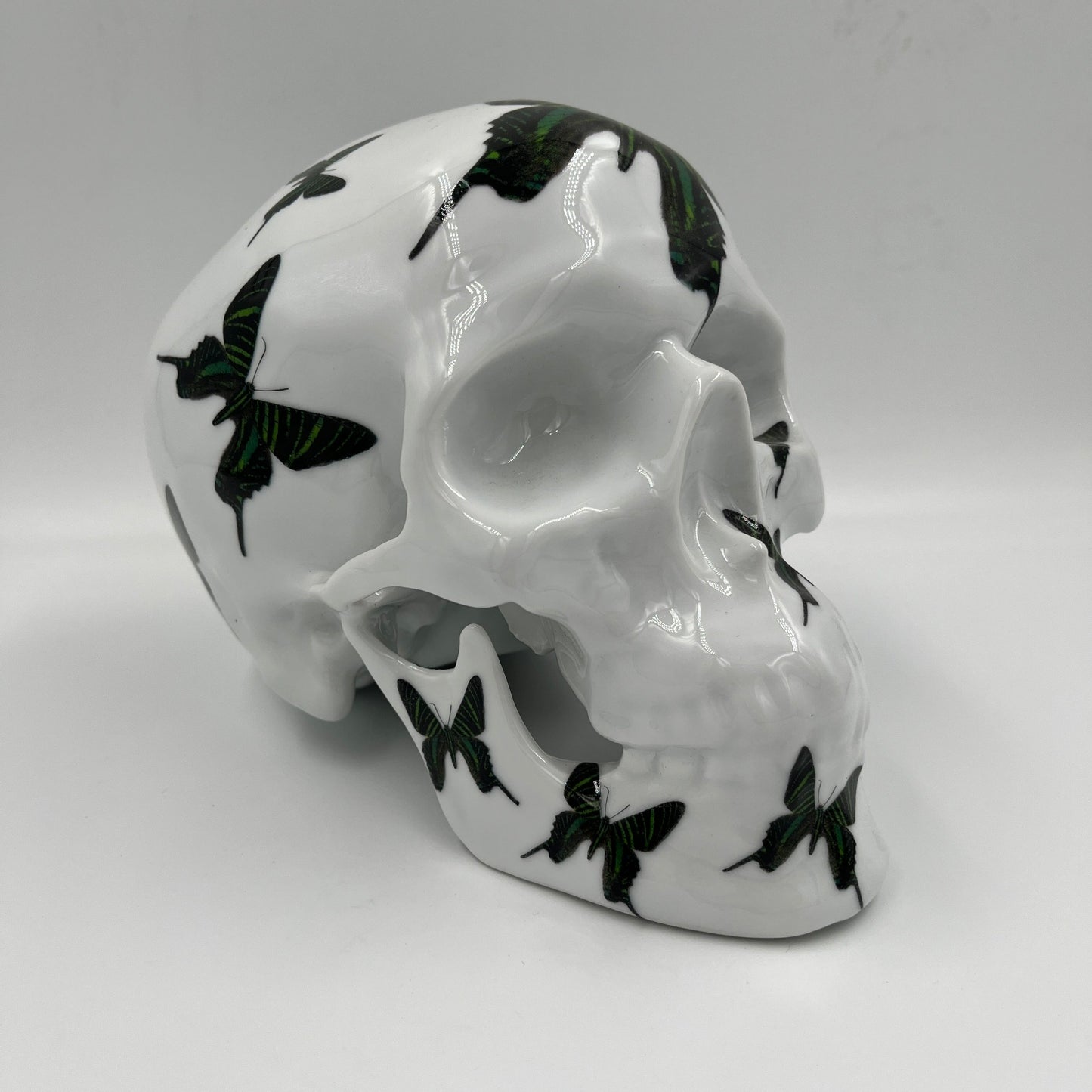 NOON - Skull Green Butterfly