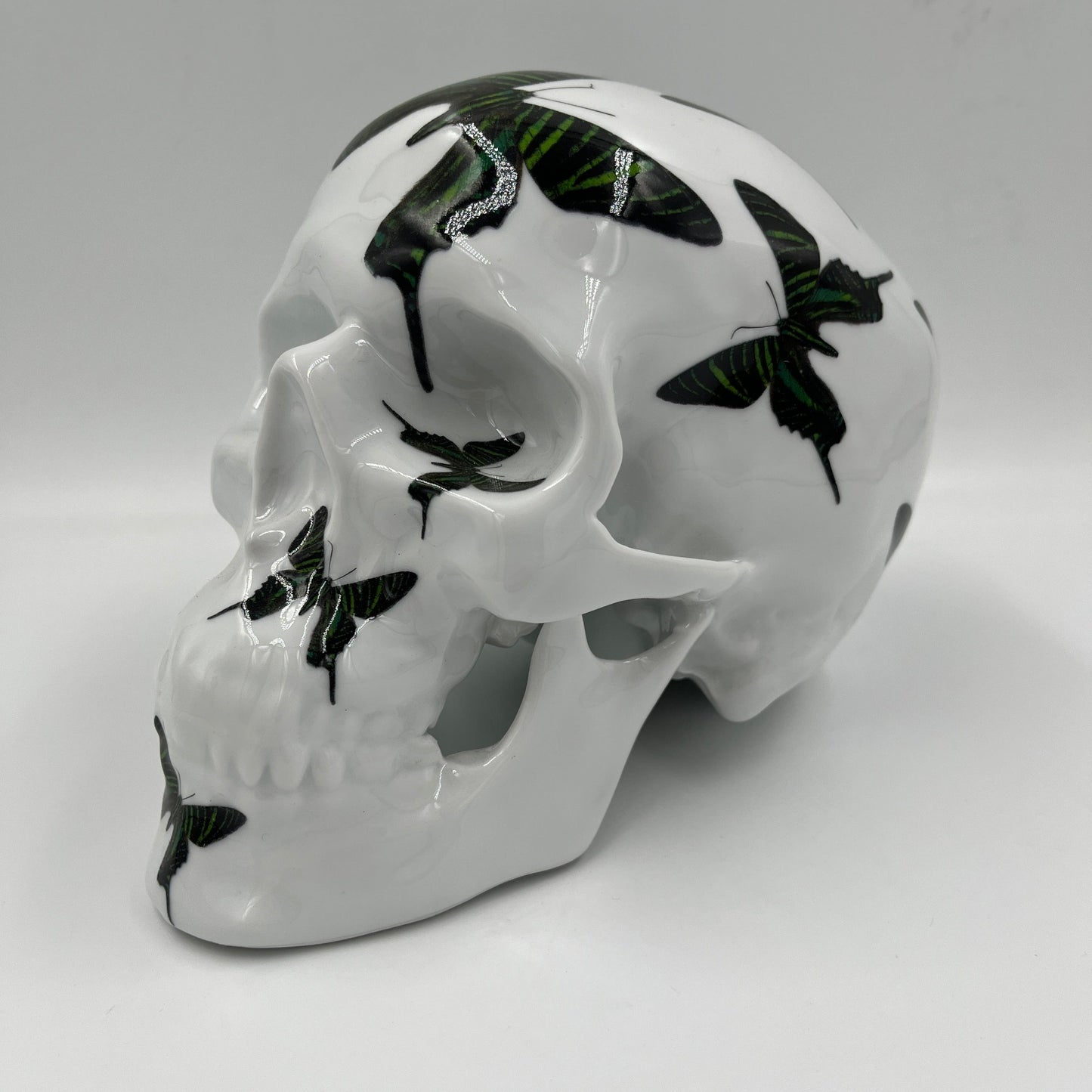 NOON - Skull Green Butterfly