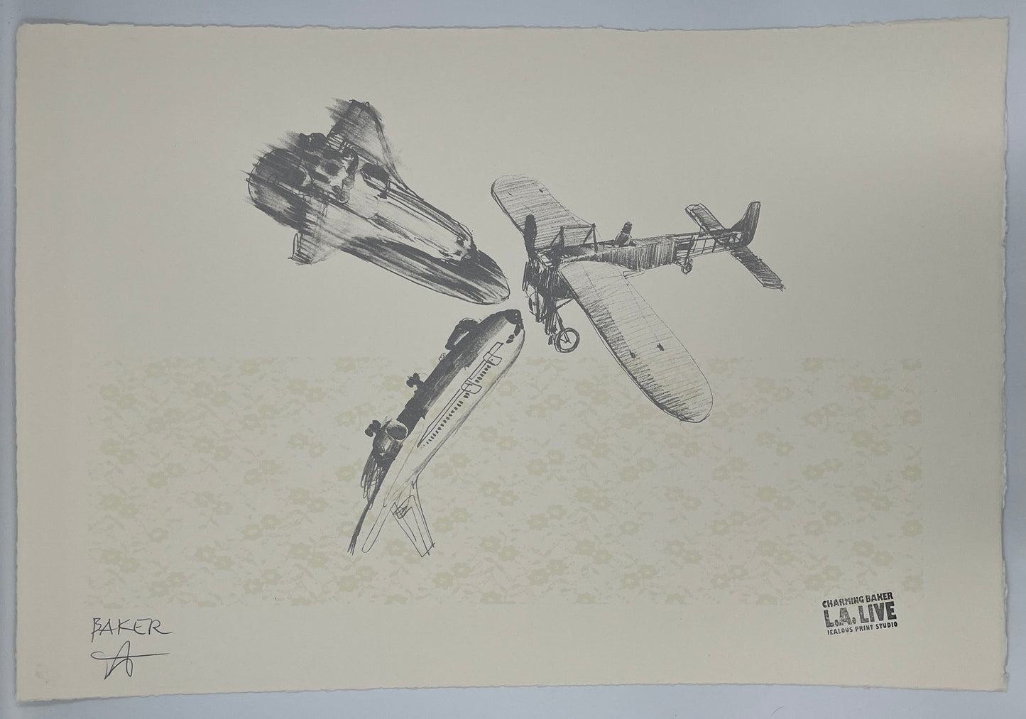 Charming Baker - Airplanes (LA Print) (Version 2)